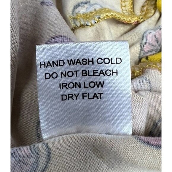 IRIS Crop Yellow Adjustable‎ Straps Exposed Back Top Size Large - Picture 5 of 7